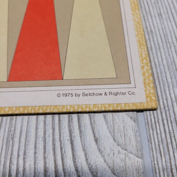 Backgammon Game Wood Pieces Game Night 1975 Selchow and Richter Vintage - Picture 5 of 15